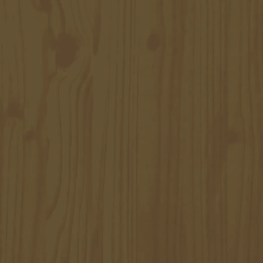 Buffet Marron miel 110x40x78 cm Bois massif de pin - 8