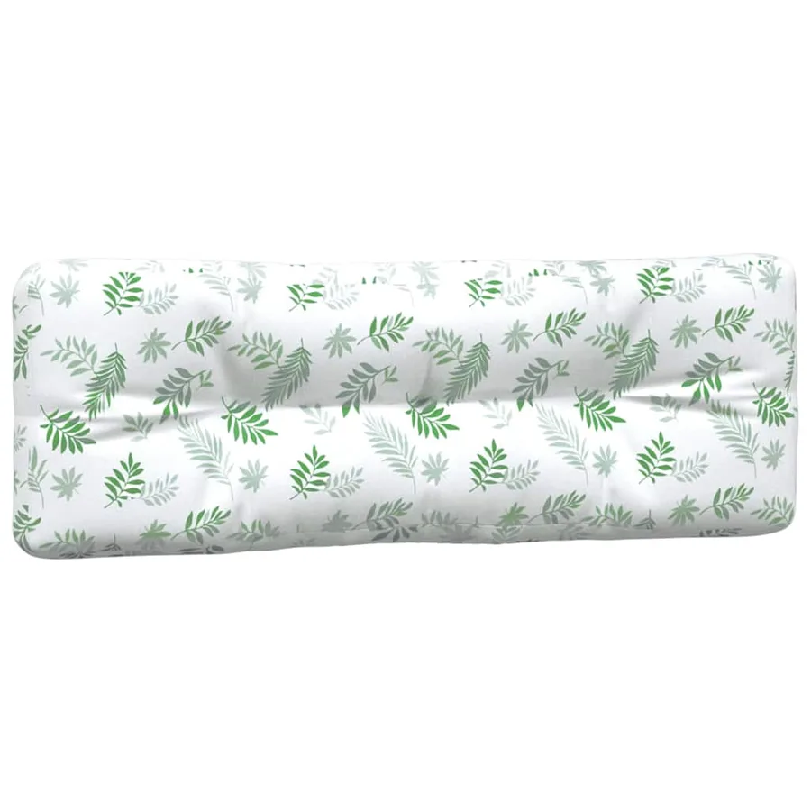Coussins de palette lot de 5 motif de feuilles tissu - 4