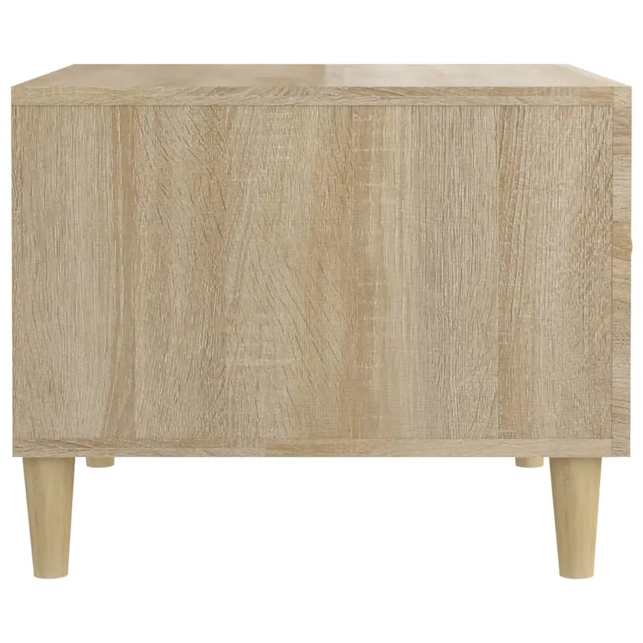 Tables basses 2 pcs chêne sonoma 50x50x40 cm bois d'ingénierie - 9