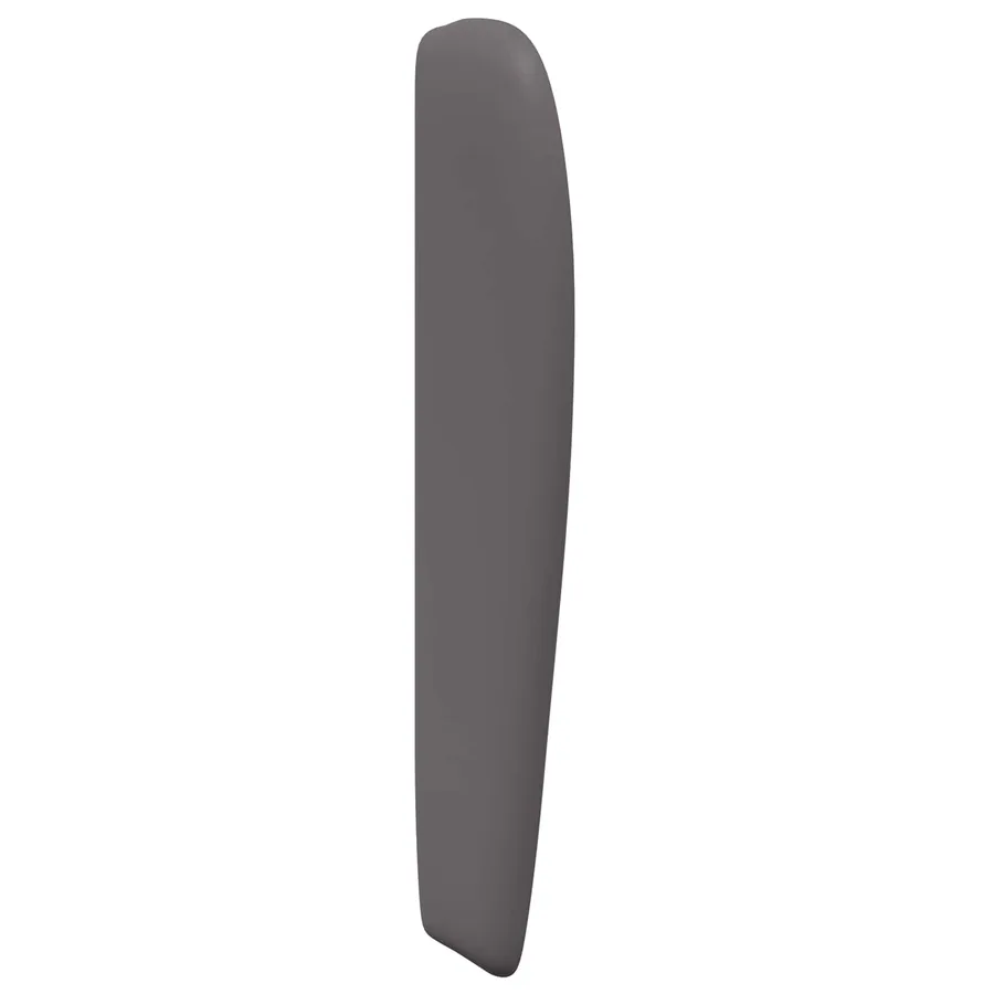 Oreille de tête de lit Gris Foncé 80 x 23 x 6 cm PVC - 5