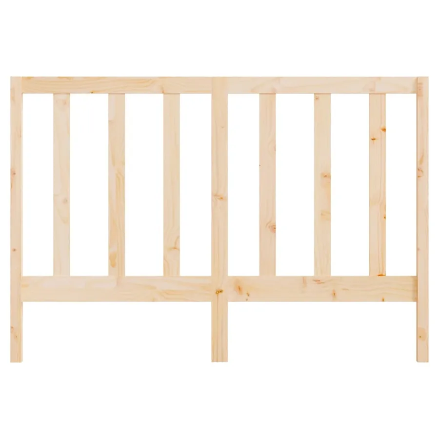 Tête de lit 141x4x100 cm Bois massif de pin - 4