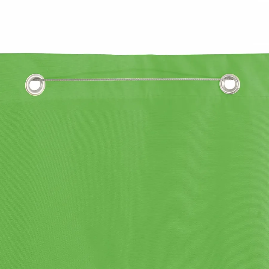 Écran de balcon Vert clair 100x240 cm Tissu Oxford - 4