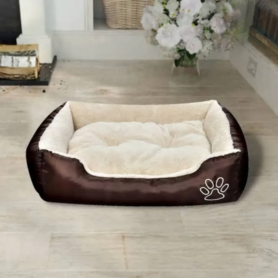 Lit chaud pour chiens avec coussin rembourré Taille S - 2
