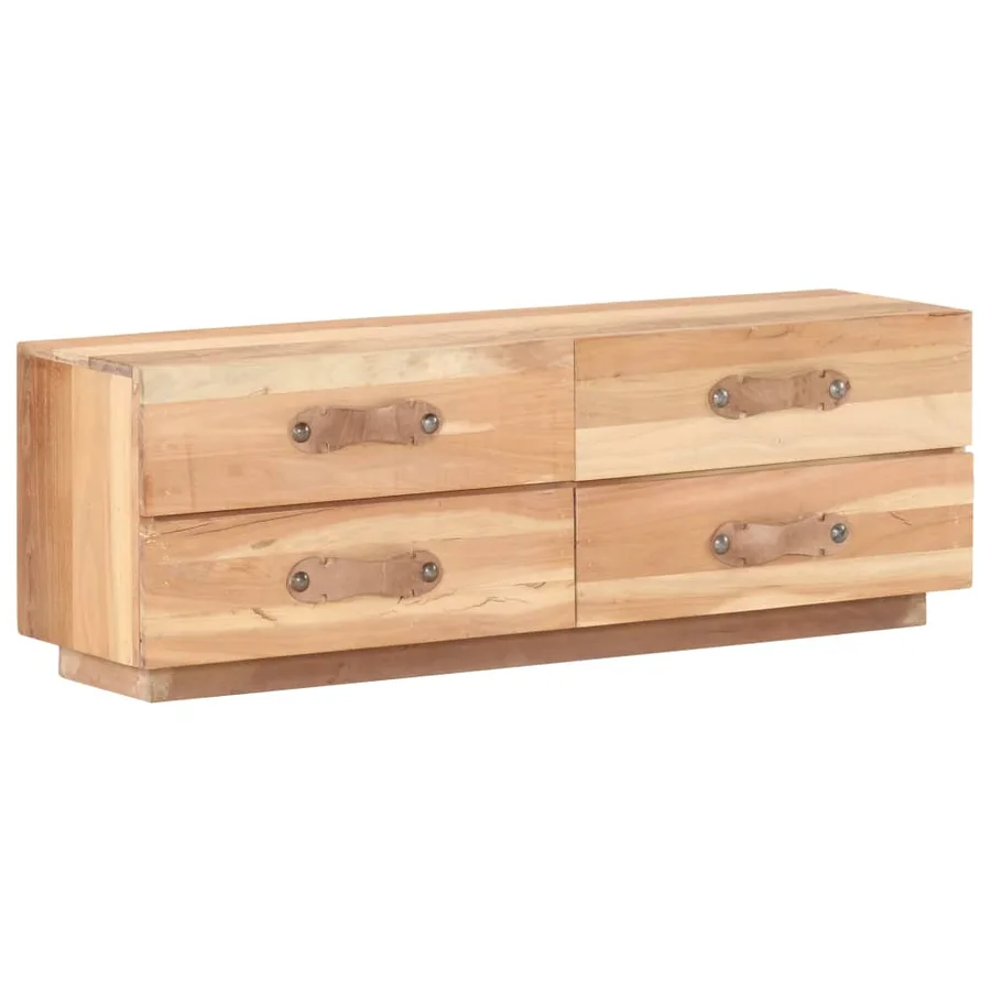 Meuble TV Bois de récupération massif - 11
