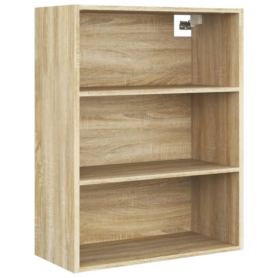 Armoire murale suspendue Chêne sonoma 69,5x32,5x90 cm - 2