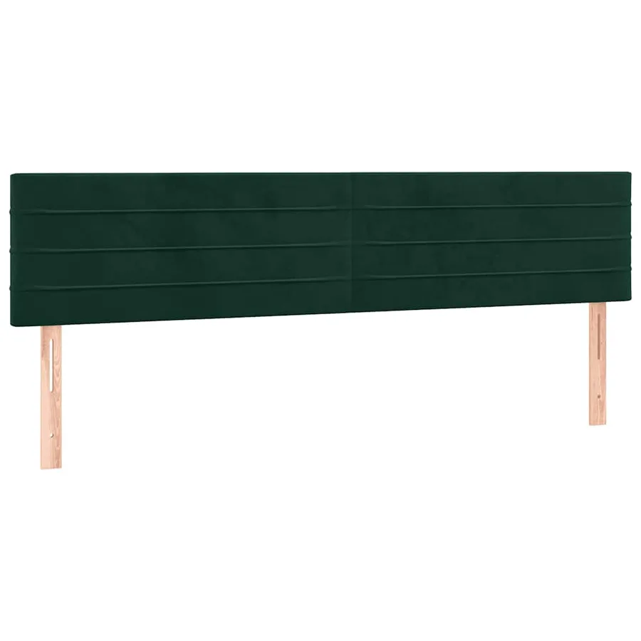 Sommier à lattes de lit avec matelas LED Vert foncé 200x200 cm - 7
