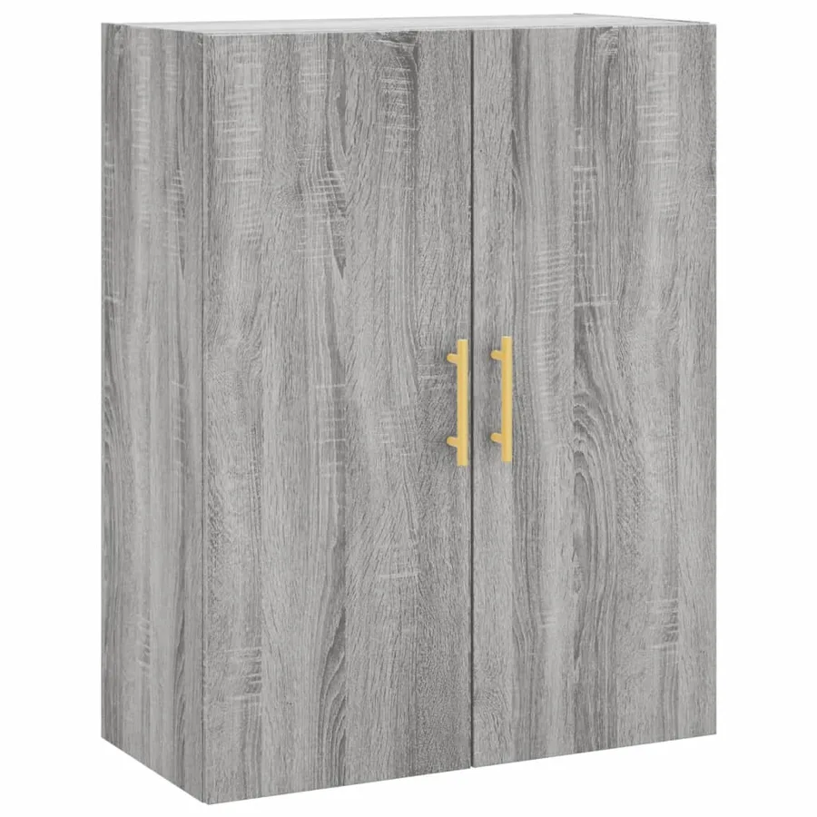 Armoire murale sonoma gris 69,5x34x90 cm - 2
