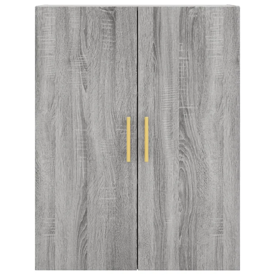 Armoire murale sonoma gris 69,5x34x90 cm - 7