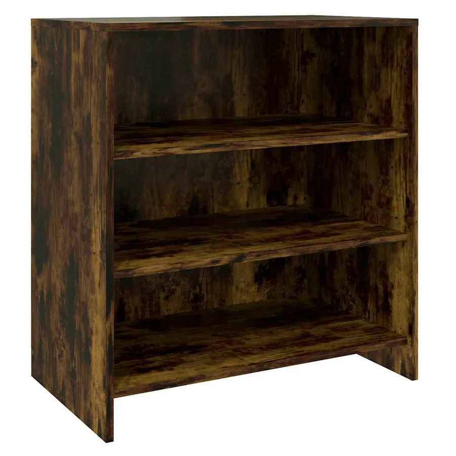 Buffets 2 pcs Chêne fumé Bois d'ingénierie - 4