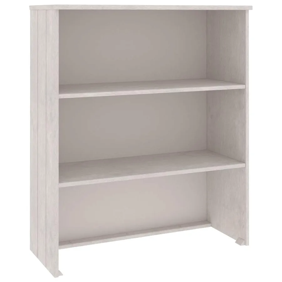 Dessus de buffet HAMAR Blanc 85x35x100 cm Bois de pin massif - 2