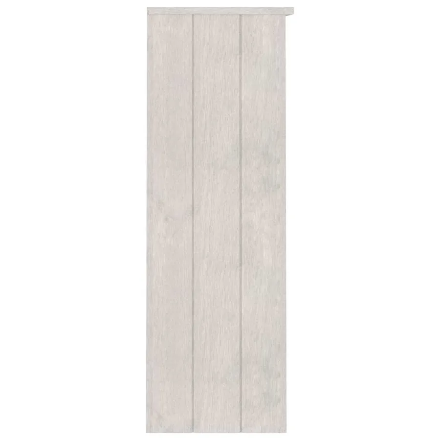 Dessus de buffet HAMAR Blanc 85x35x100 cm Bois de pin massif - 5