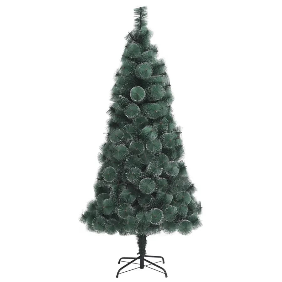 Sapin de Noël artificiel avec support Vert 120 cm PET - 2