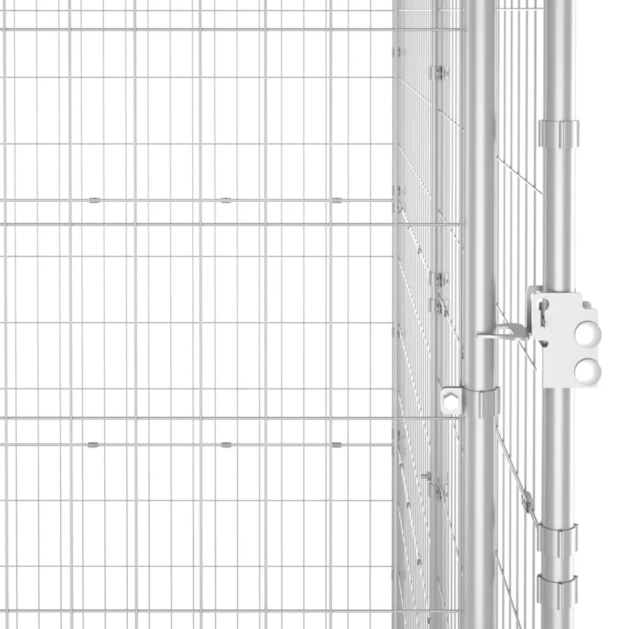 Chenil extérieur Acier galvanisé 12,1 m² - 5