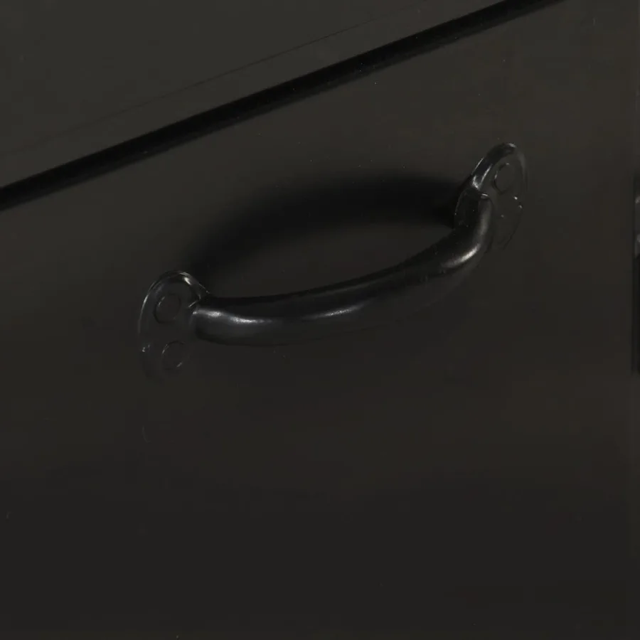 Buffet 140x38x76 cm Bois de manguier brut - 7