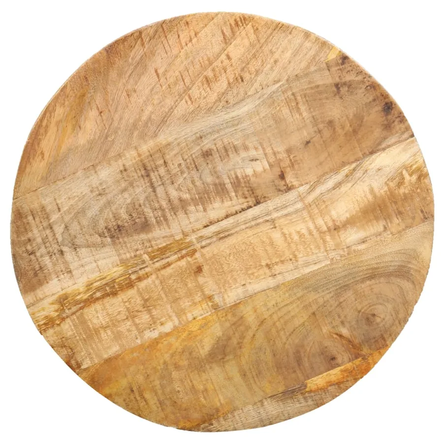 Table basse 43x55 cm Bois de manguier solide - 5