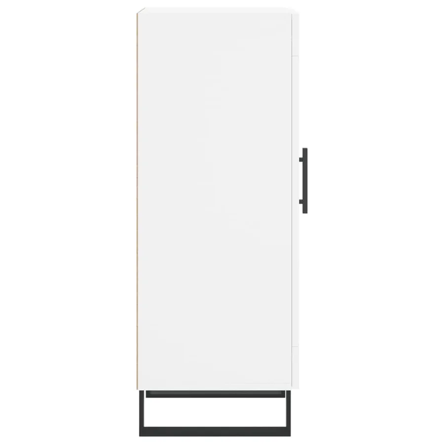 Buffet blanc 34,5x34x90 cm bois d'ingénierie - 7