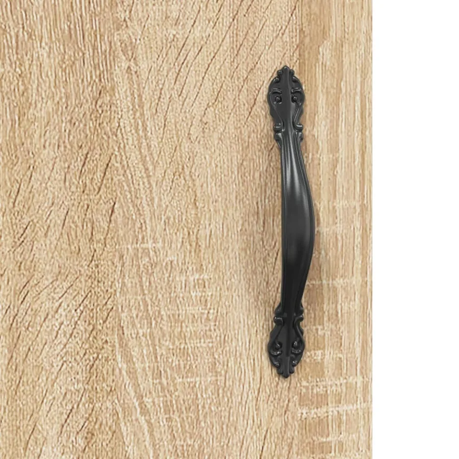 Buffet chêne sonoma 69,5x34x90 cm bois d'ingénierie - 9