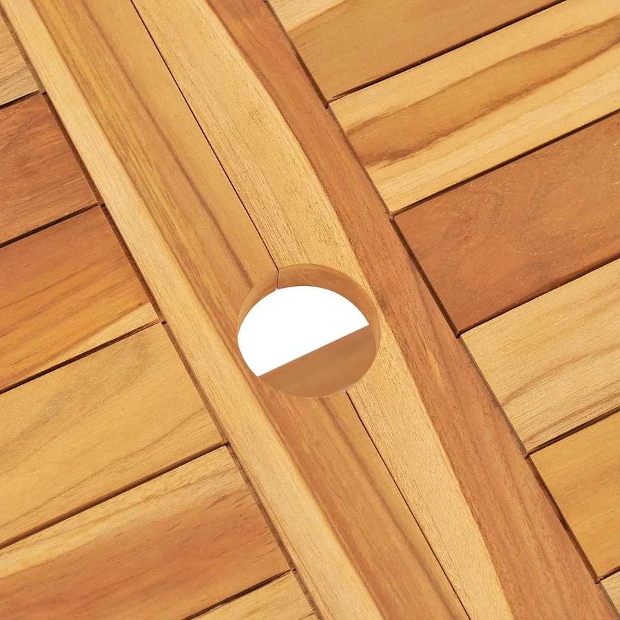 Ensemble à manger de jardin 7 pcs Bois de teck solide - 7
