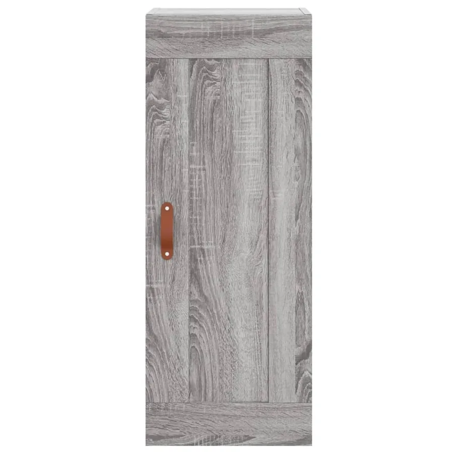 Buffet haut Sonoma gris 34,5x34x180 cm Bois d'ingénierie - 7