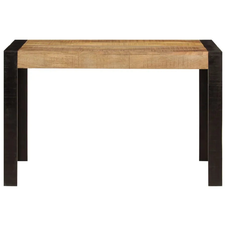 Table à dîner 120x60x76 cm bois de manguier massif - 2