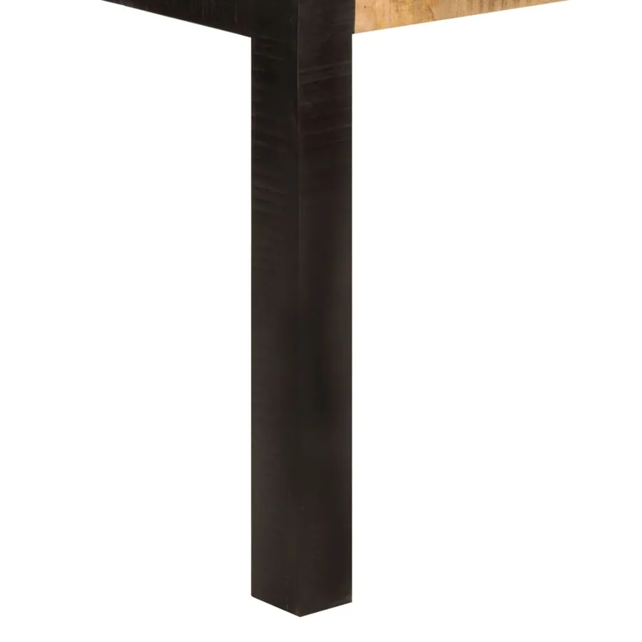Table à dîner 120x60x76 cm bois de manguier massif - 7