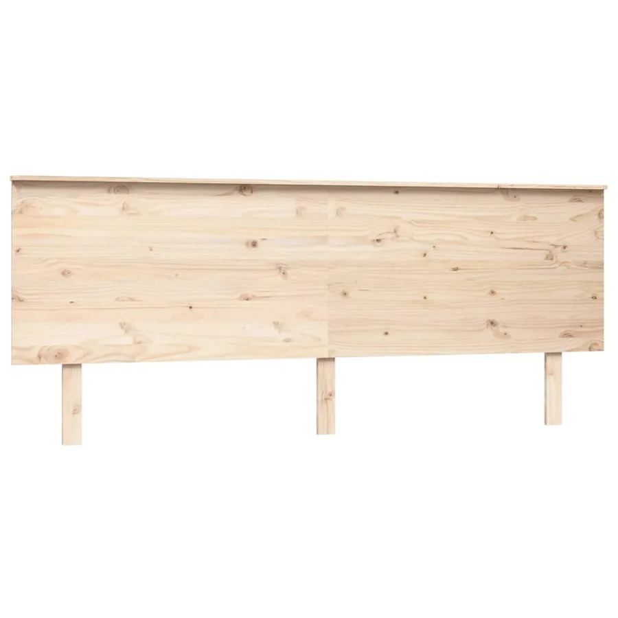 Tête de lit 204x6x82,5 cm Bois massif de pin - 2