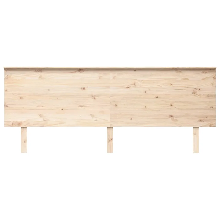 Tête de lit 204x6x82,5 cm Bois massif de pin - 3
