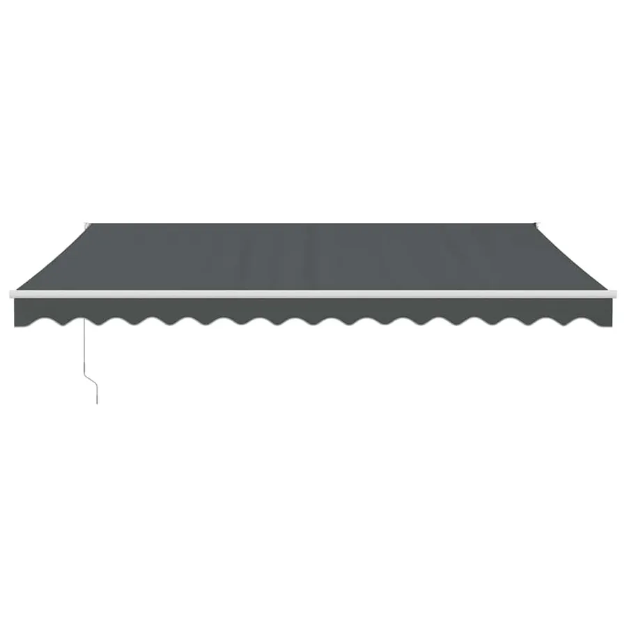 Auvent rétractable automatique anthracite 5x3 m - 3