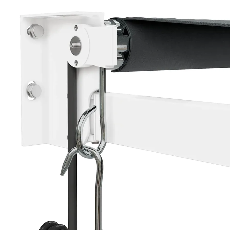 Auvent rétractable automatique anthracite 5x3 m - 7
