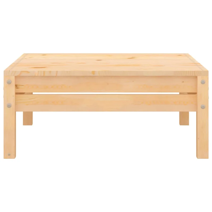 Salon de jardin 8 pcs Bois de pin massif - 13