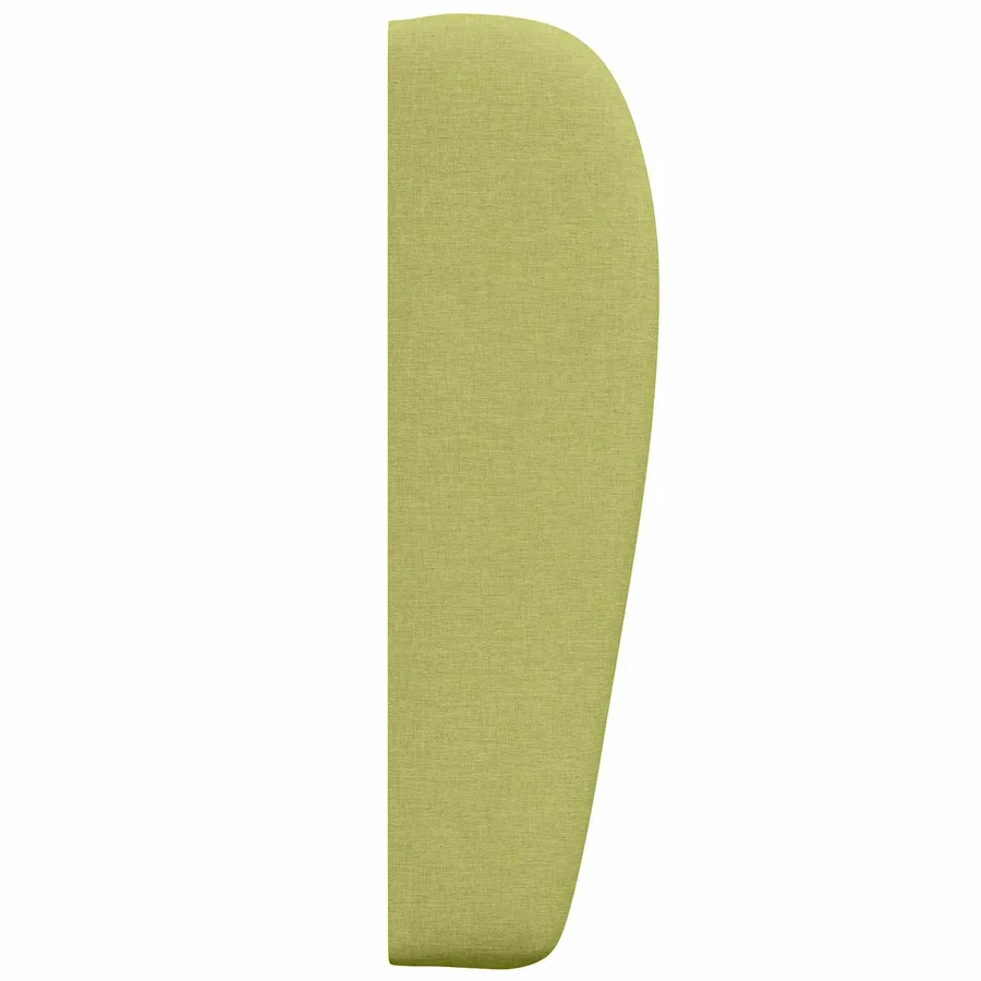 Oreille de tête de lit Vert 80 x 23 x 6 cm tissu - 7