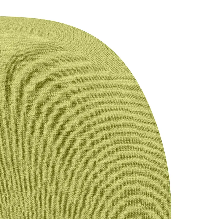 Oreille de tête de lit Vert 80 x 23 x 6 cm tissu - 9