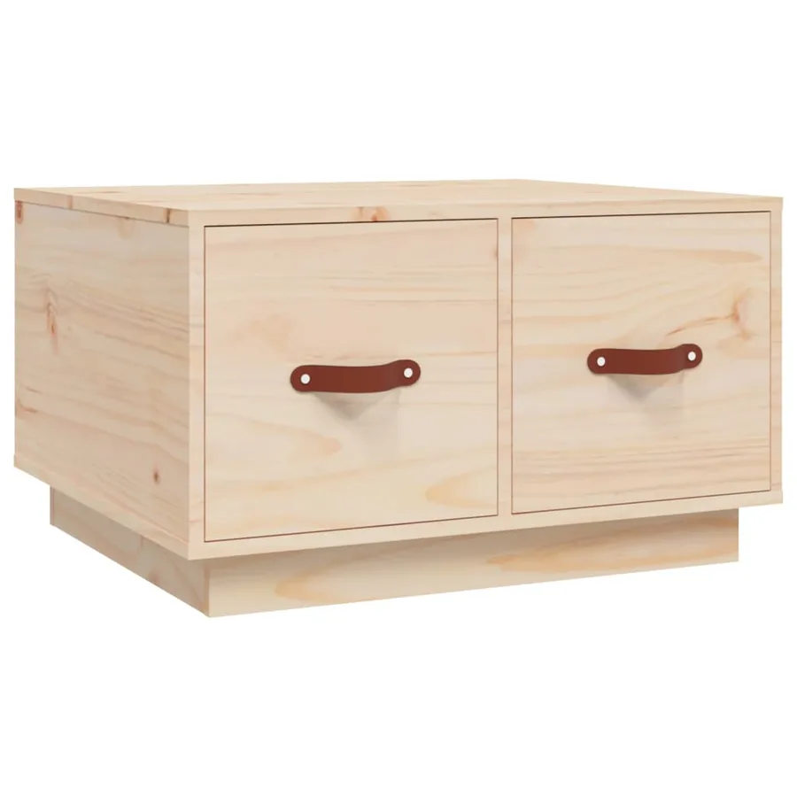 Table basse 60x53x35 cm Bois massif de pin - 2