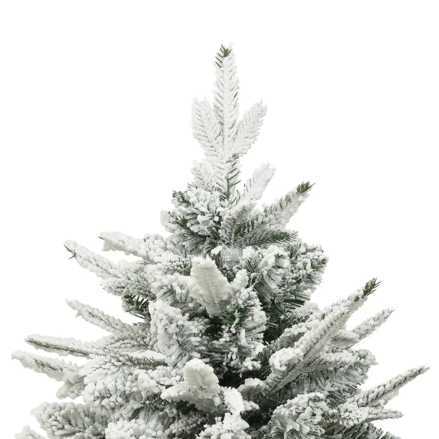 Sapin de Noël artificiel à flocons de neige Vert 240 cm PVC/PE - 3