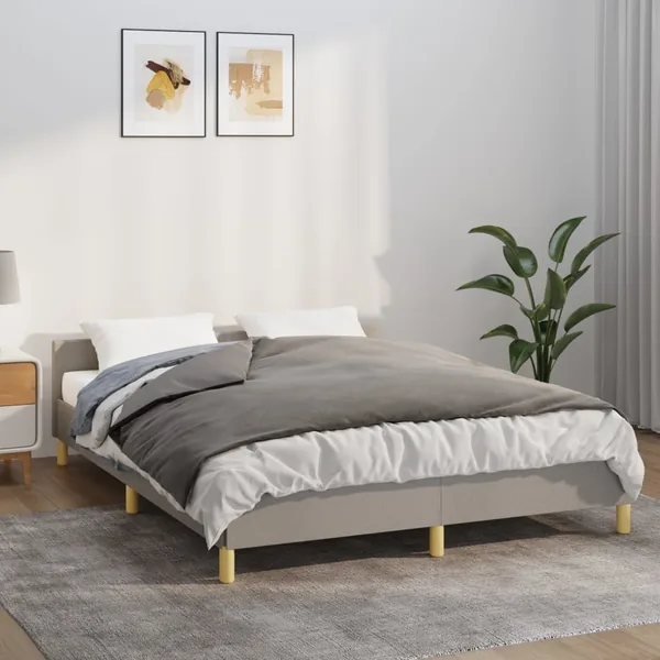Couverture lestée avec housse Gris 137x200 cm 10 kg Tissu