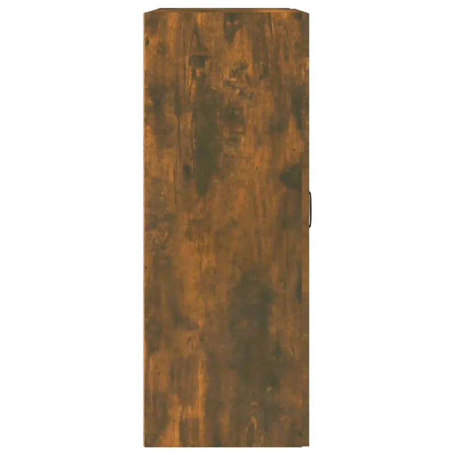 Armoire murale suspendue Chêne fumé 69,5x32,5x90 cm - 6
