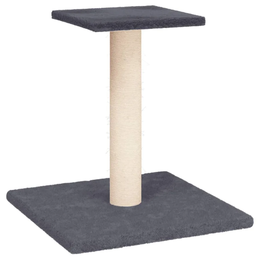 Arbre à chat avec plate-forme gris foncé 38 cm - 2