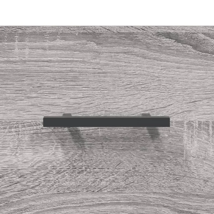 Buffet haut Sonoma gris 69,5x34x180 cm Bois d'ingénierie - 10