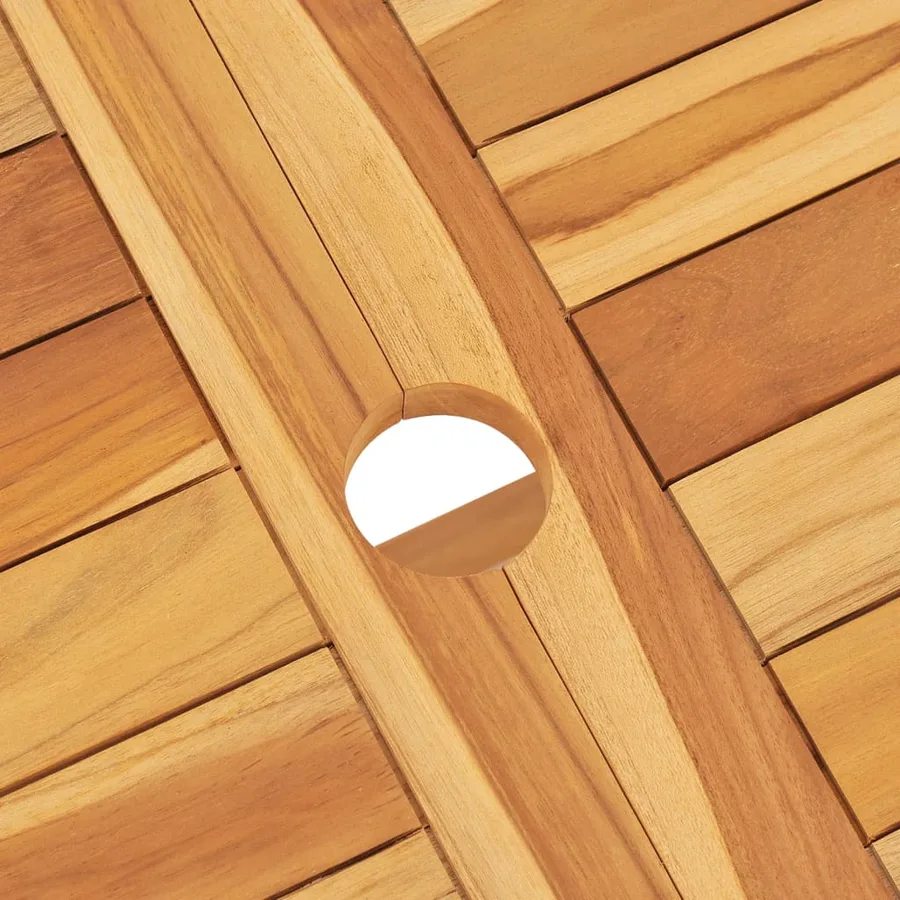 Ensemble à manger de jardin 7 pcs Bois de teck solide - 7