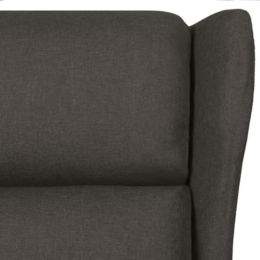 Fauteuil inclinable Taupe Tissu - 7