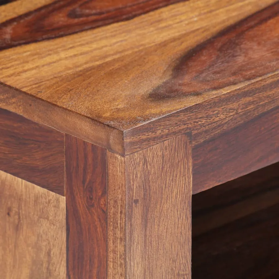 Meuble TV 90x30x40 cm Bois solide - 5