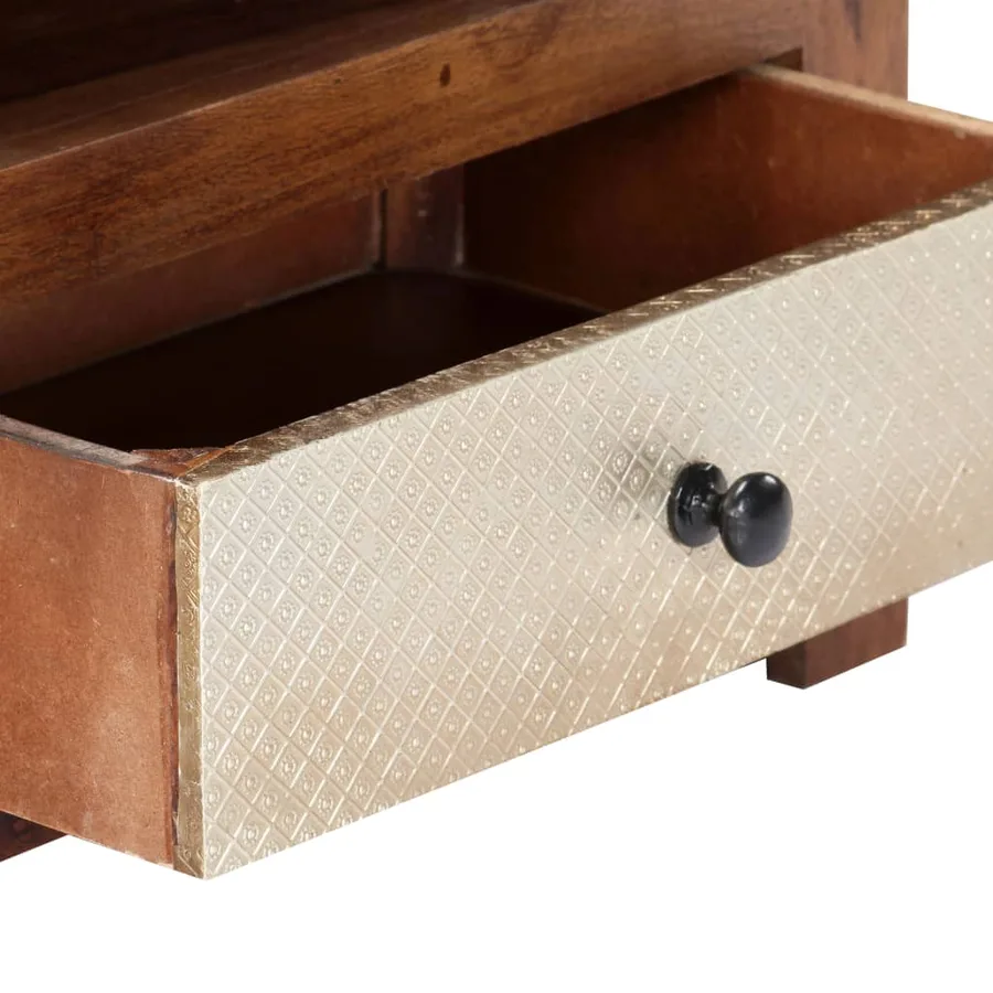 Meuble TV 90x30x40 cm Bois solide - 6