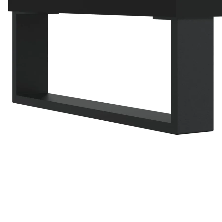 Buffets 2 pcs noir 40x35x70 cm bois d’ingénierie - 11