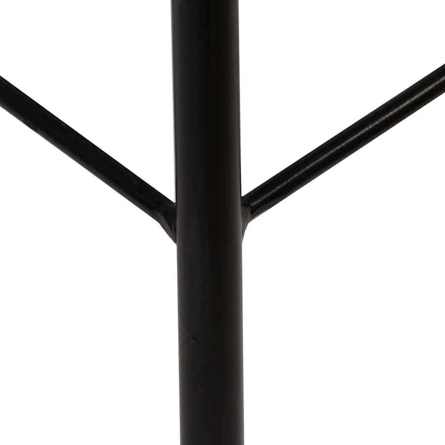 Tabourets de bar lot de 2 bois massif de récupération - 9