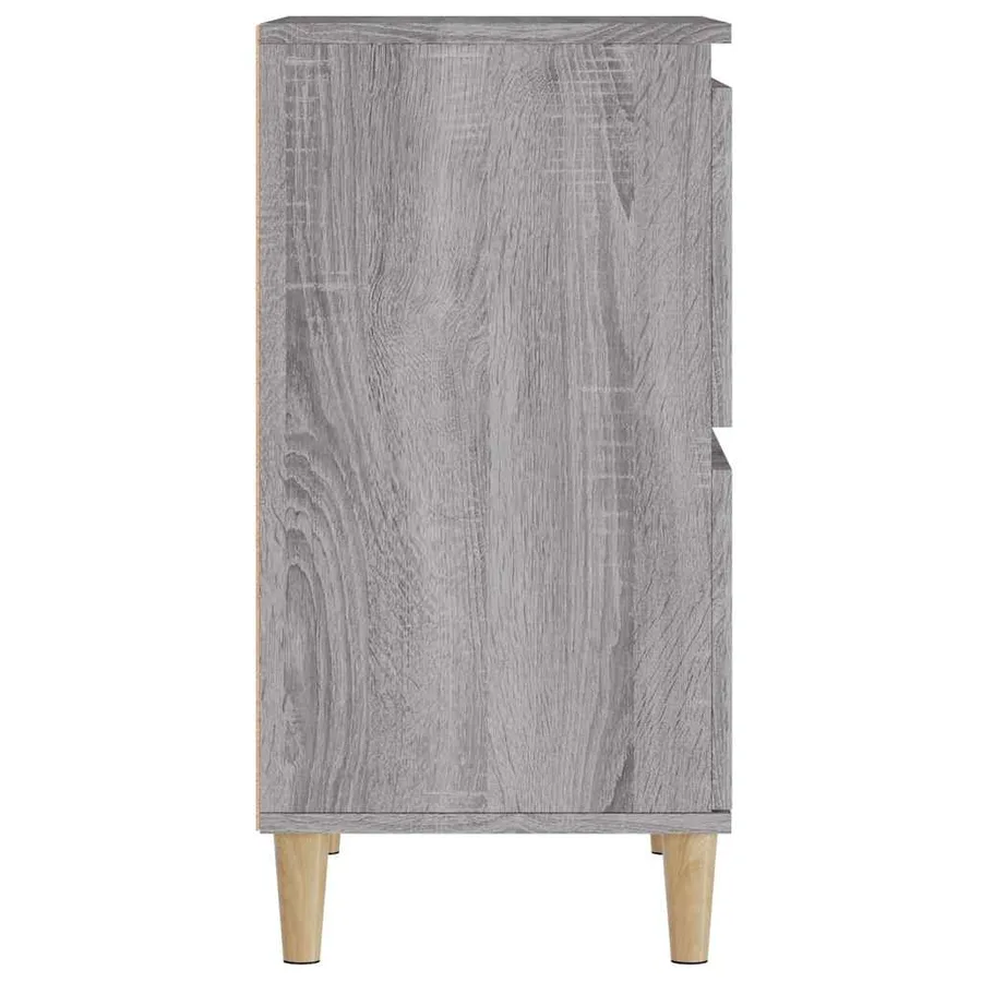 Buffet Sonoma gris 60x35x70 cm Bois d'ingénierie - 7