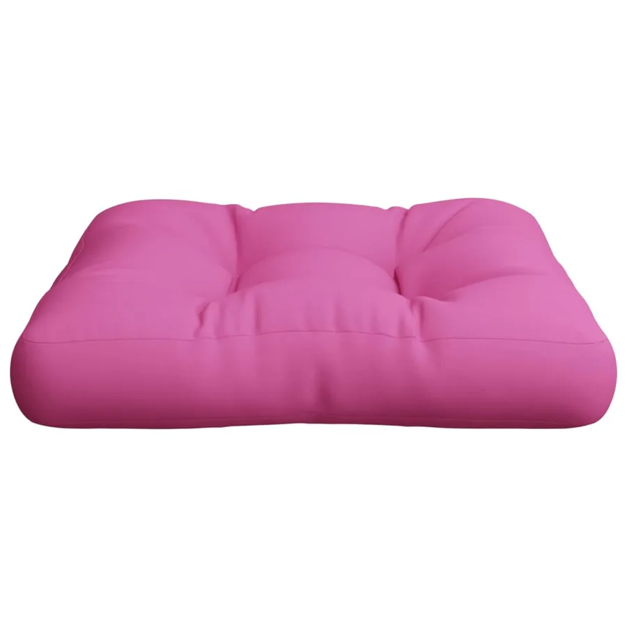 Coussin de palette Rose 50x50x12 cm tissu - 4