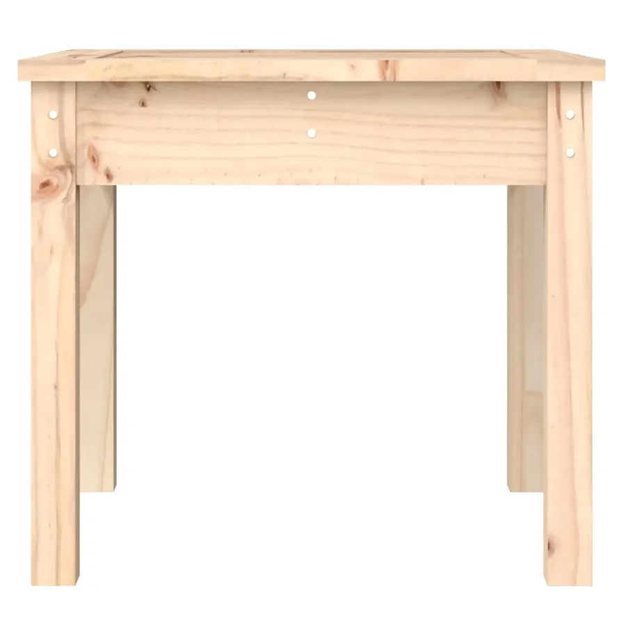 Banc de jardin 50x44x45 cm bois massif de pin - 4