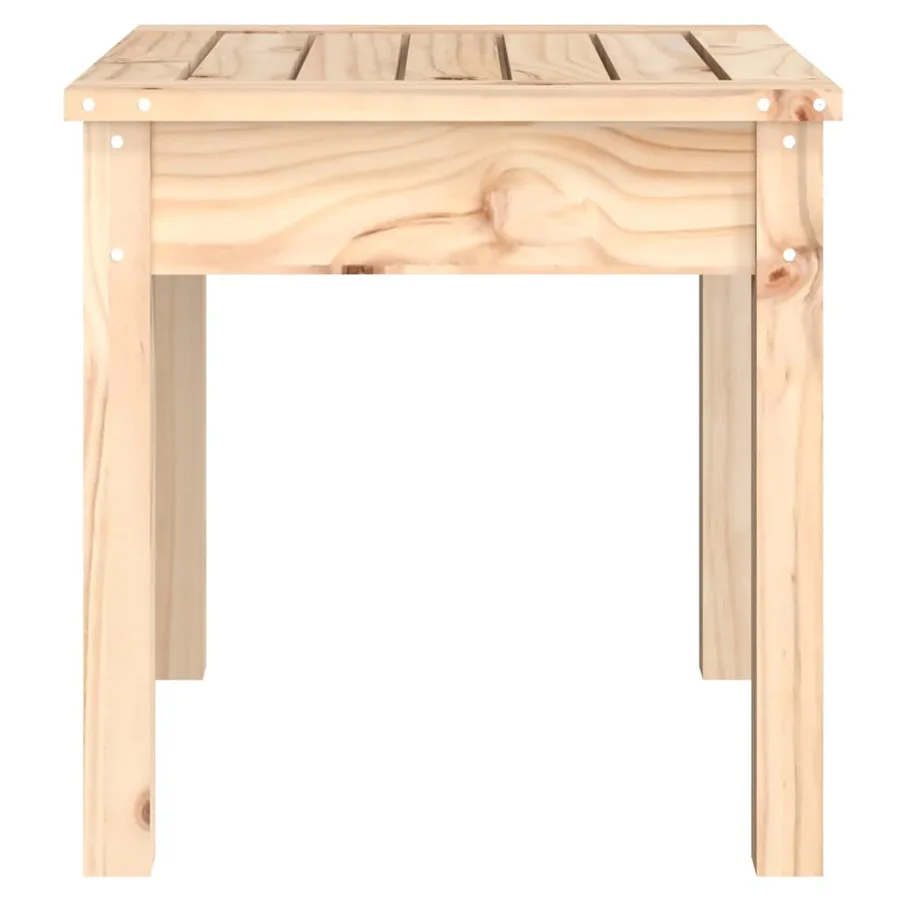 Banc de jardin 50x44x45 cm bois massif de pin - 5