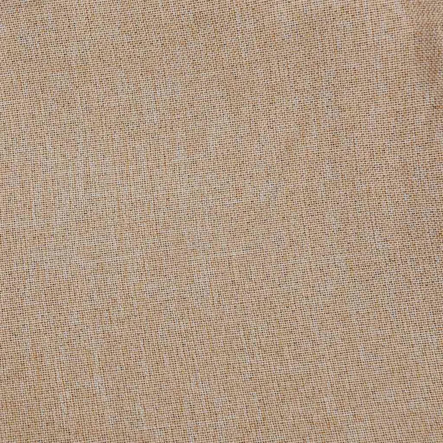 Rideaux occultants aspect lin avec œillets 2pcs beige 140x225cm - 4