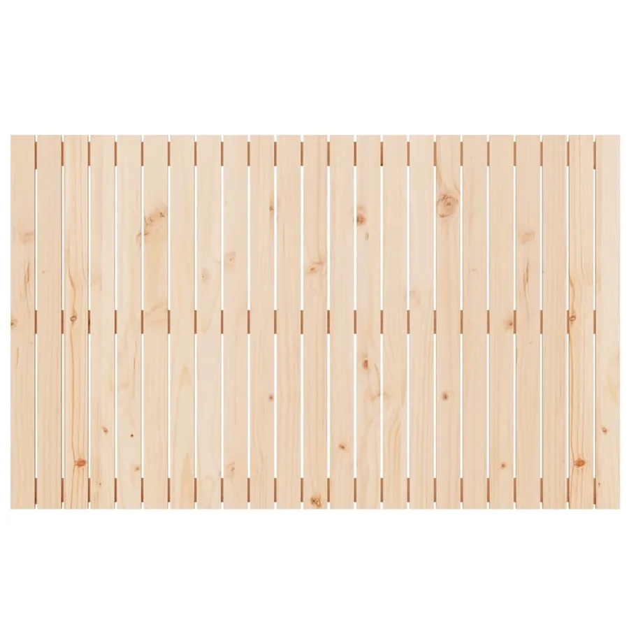 Tête de lit murale 147x3x90 cm Bois massif de pin - 4